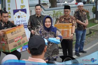 Rutan Kelas I Medan Bersama Dirwatkeshab Bagikan Takjil Kepada Masyarakat
